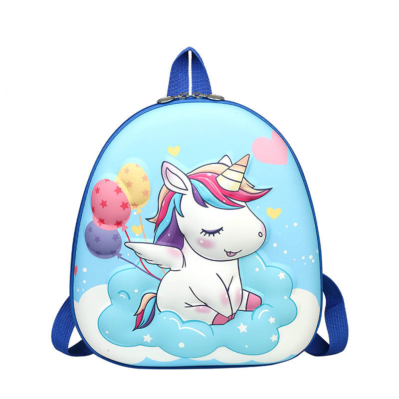 Children's Hard Shell Cute Unicorn Dinosaur Cartoon Kindergarten School Bags