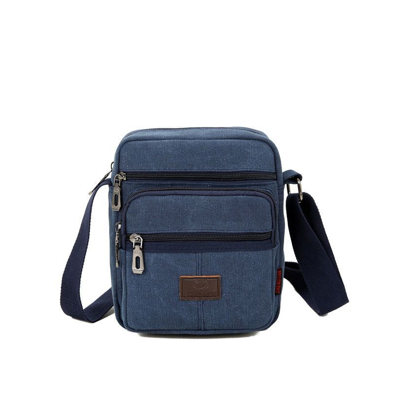 Men's Canvas Business Mini Fashionable Household Men's Messenger Bags