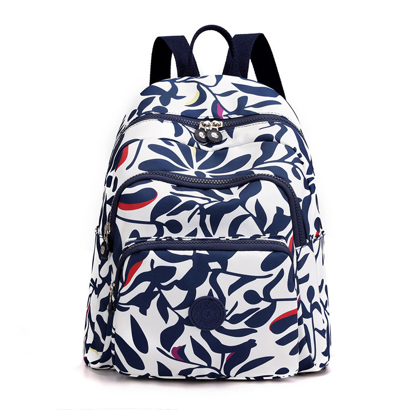 Women's Leisure Nylon Printed Large Capacity Fashion Backpacks