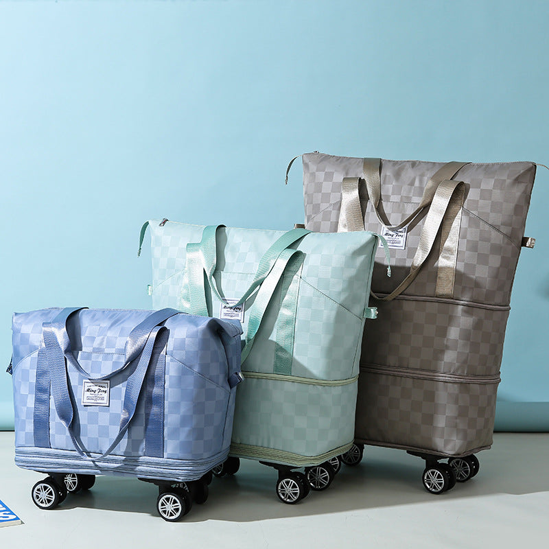 Tissu Oxford pour femmes avec roues, sacs de voyage pour expédition d'avion