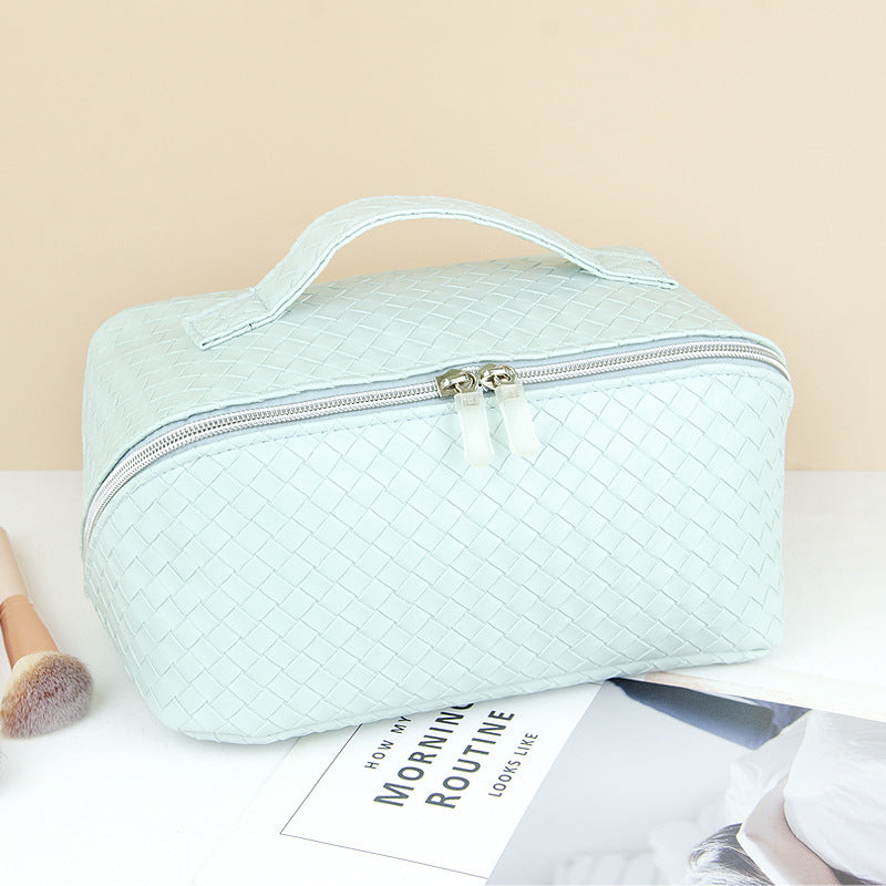 Portable Woven Large Capacity Good-looking Advanced Cosmetic Bags