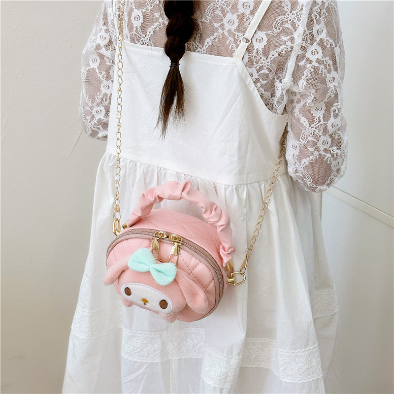 Children's Female Cartoon Cute Princess Style Chain Children's Shoulder Bags