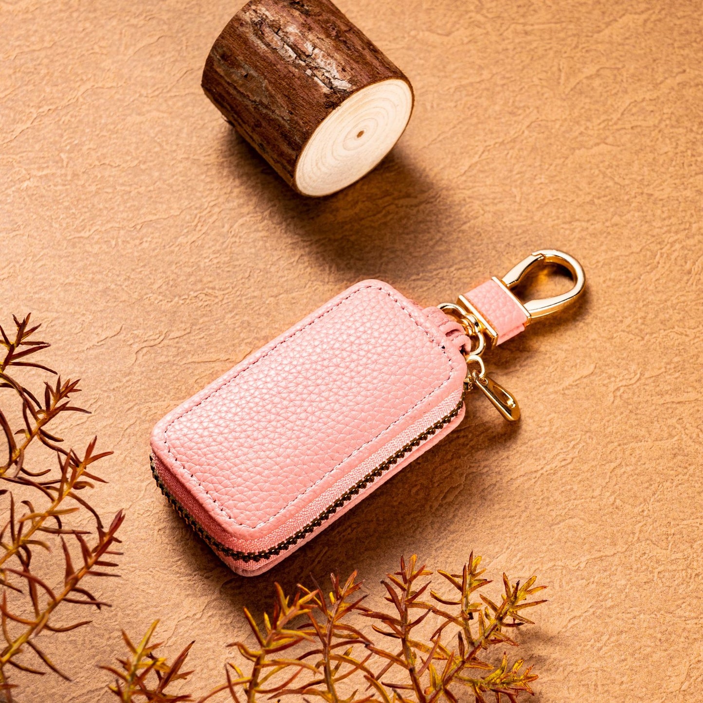 Fashion Creative Zipper Car Compact Mini Key Bags