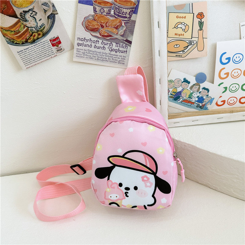 Children's Cartoon Cute Printed Anime Simple Fashion Children's Waist Packs