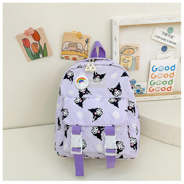 Children's Cartoon Clow Small Cute Boy Western Kindergarten School Bags