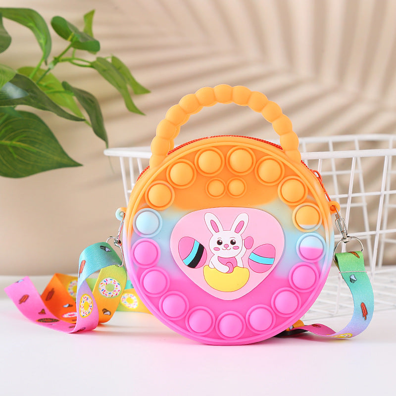 Killer Pioneer Cartoon Princess Silicone Decompression Coin Purses