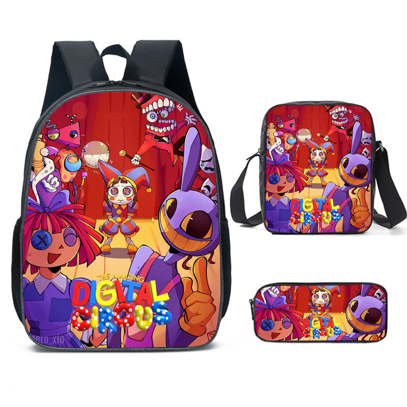 Charming Elegant Graceful Magic Circus Primary Elementary School Students' Schoolbags