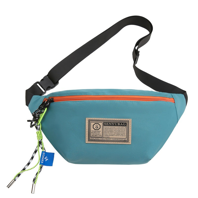 Men's Trendy Simple Lightweight Boys Match Cycling Waist Packs