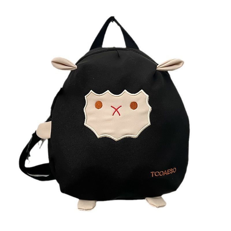 Attractive Stylish Cute Lamb Lightweight Canvas Children's Backpacks