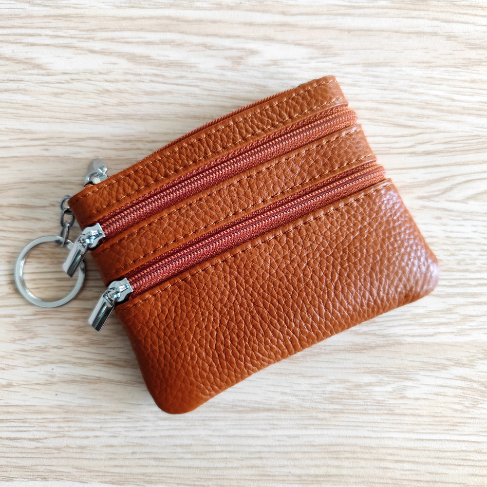 Women's Genuine Leather Business Short Small For Coin Purses