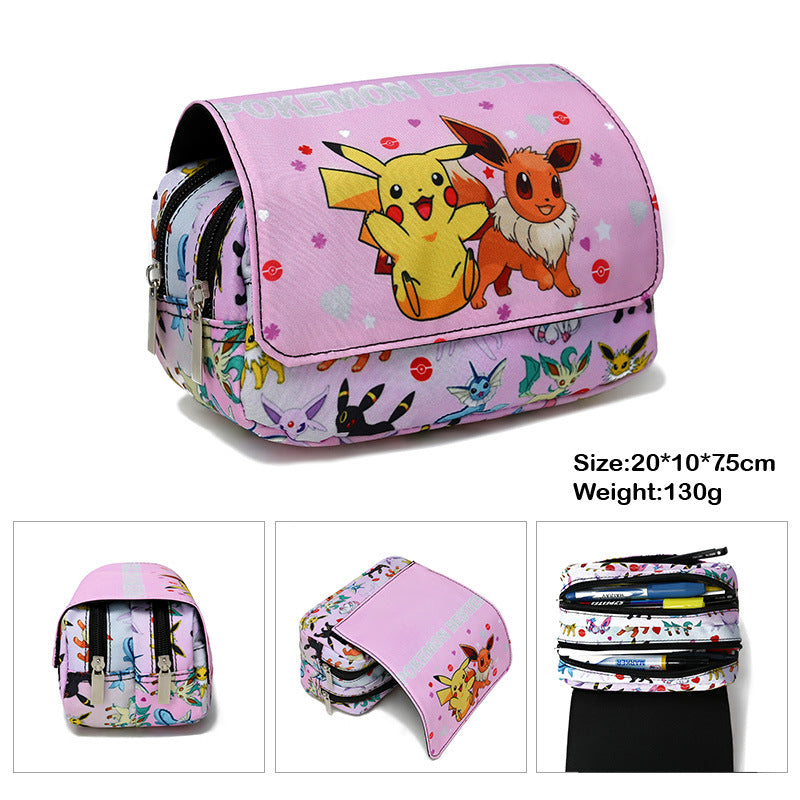 Elf Pencil Stationery Box Primary Secondary Elementary School Students' Schoolbags