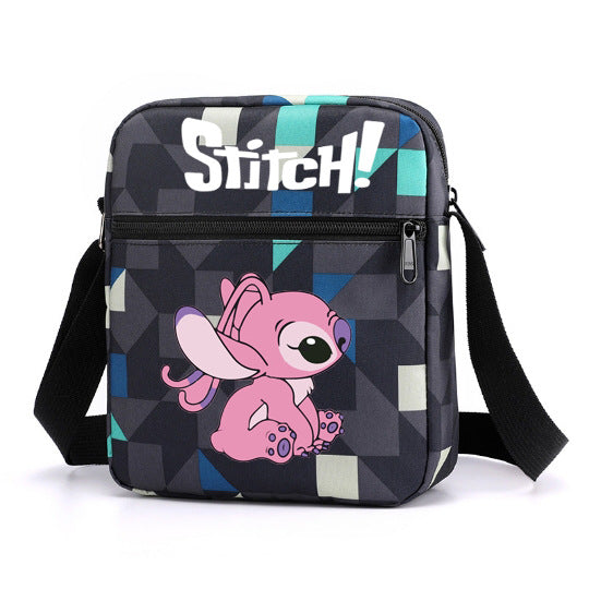 Comfortable Graceful Star Stitch Lunch Box Elementary School Students' Schoolbags