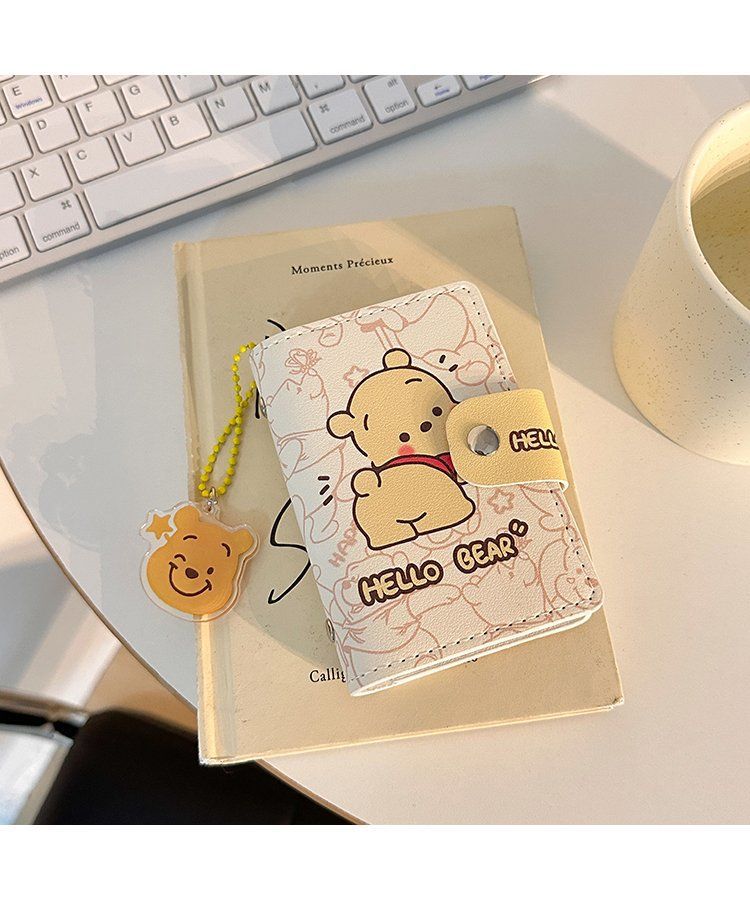 Women's Cute Cartoon Large Capacity Compact Snap Coin Purses