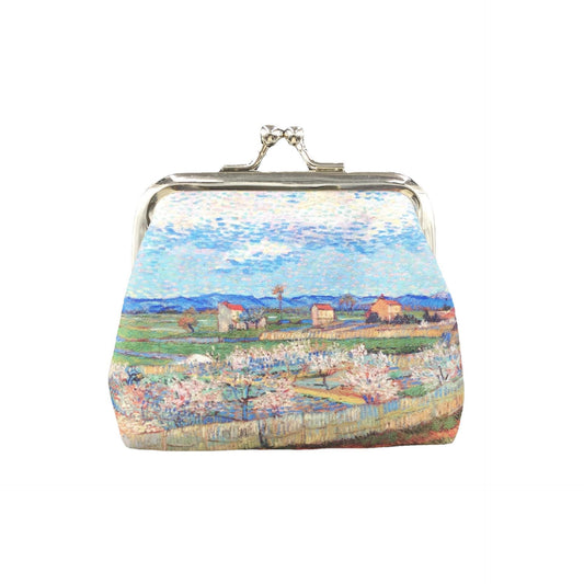 Women's Vincent Van Oil Painting Souvenir Coin Purses