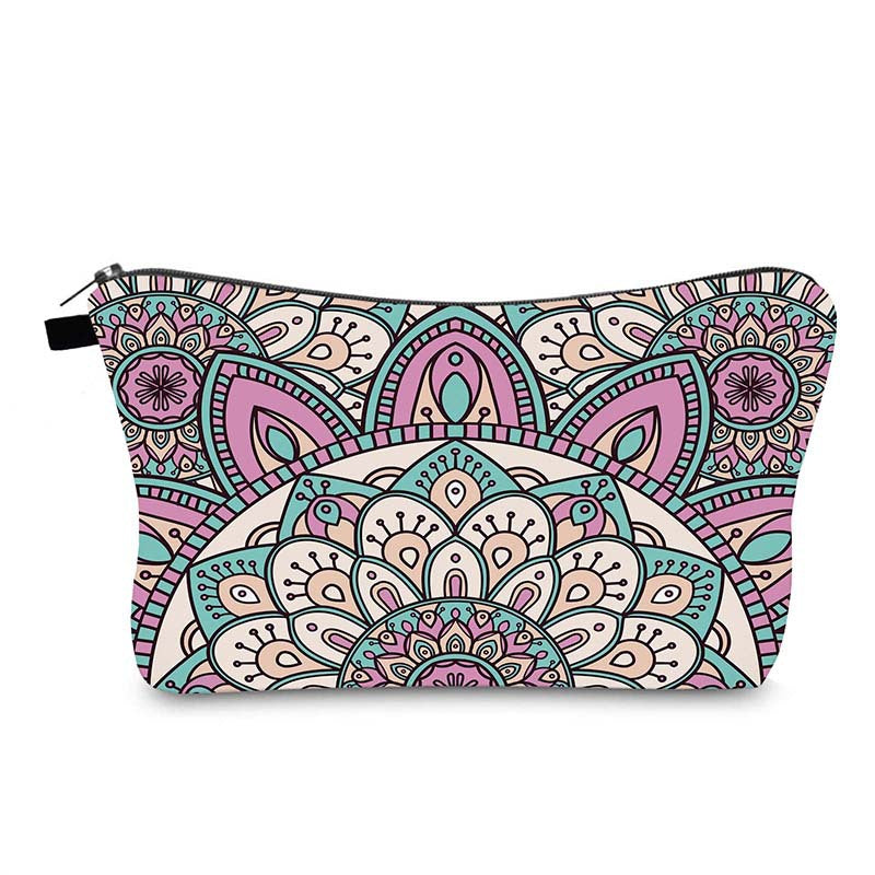 Sacs de rangement pour pochettes à motif imprimé Mandala pour femmes