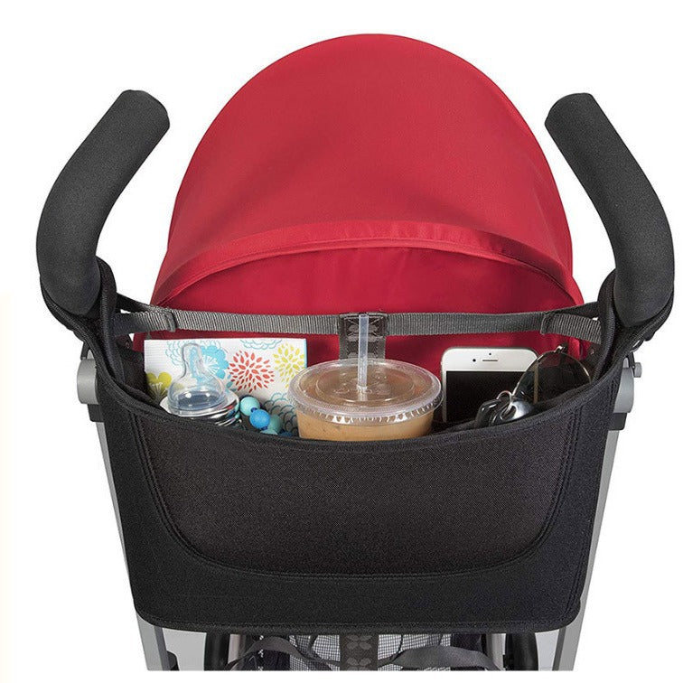 Rangement attrayant pour poussette dans des sacs momie portables