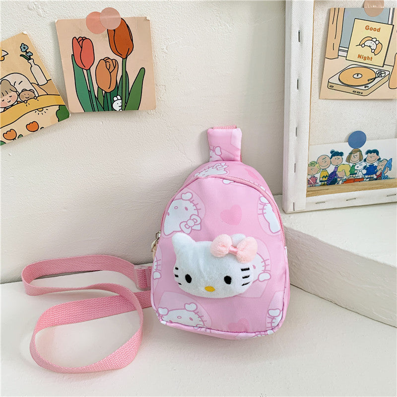 Sacs de taille pour enfants, dessin animé d'automne, mignons garçons, ans