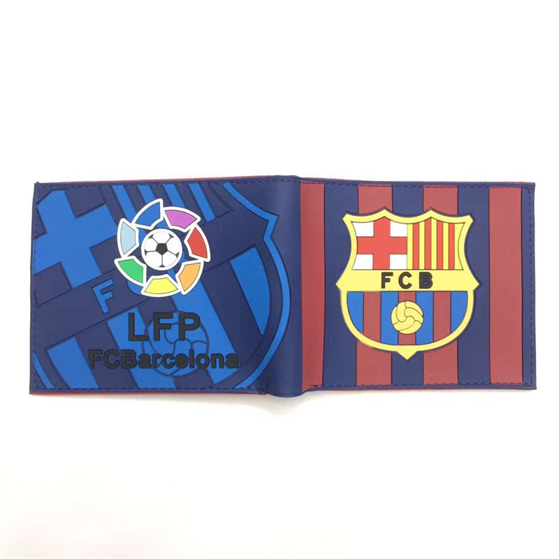 Fournitures commémoratives du Club des Fans de Football, porte-monnaie de couleur