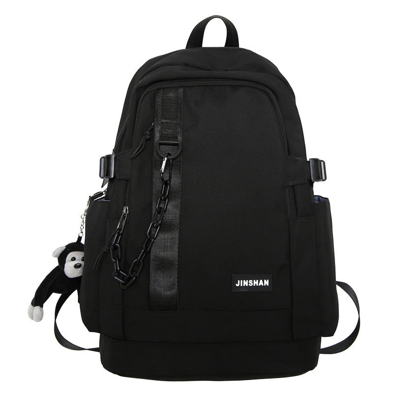 Style Work Clothes High Junior Large Capacity Middle School Students' Schoolbags