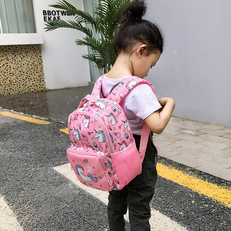 Children's Fashion Charming Cartoon Cute Unicorn Elementary School Students' Schoolbags