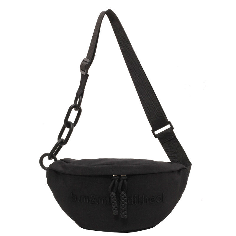 Women's Fashion Trendy Simple Saddle Korean Style Waist Packs