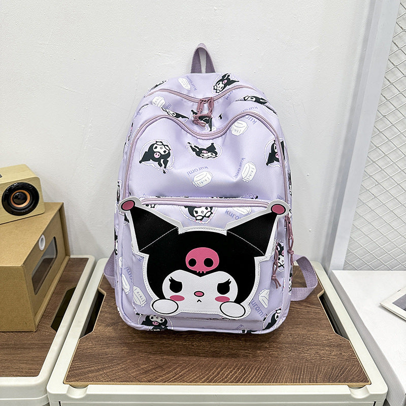 Children's Cute Clow Medium Large Simple Lightweight Children's Backpacks