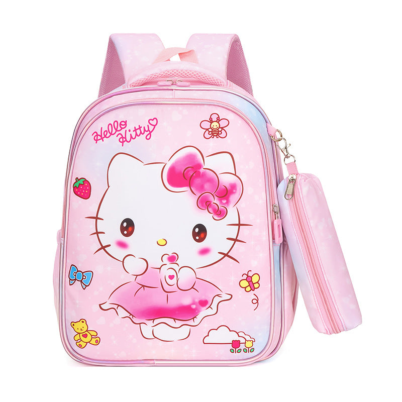 Children's Boys Primary Princess Clow Burden Reduction Elementary School Students' Schoolbags