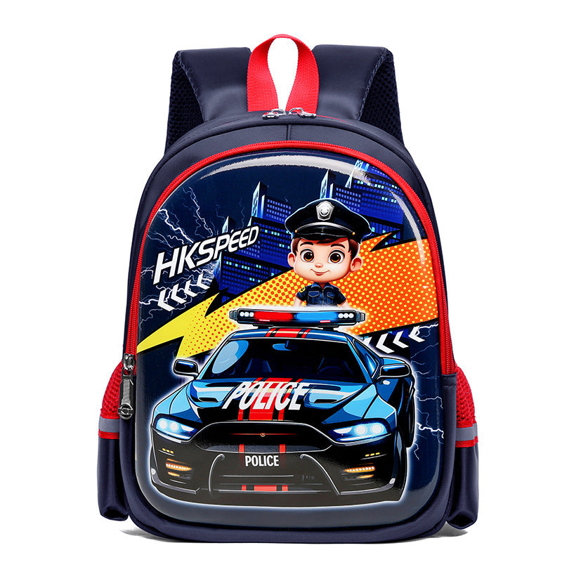 Children's Car Cartoon Small Medium Large Class Kindergarten School Bags