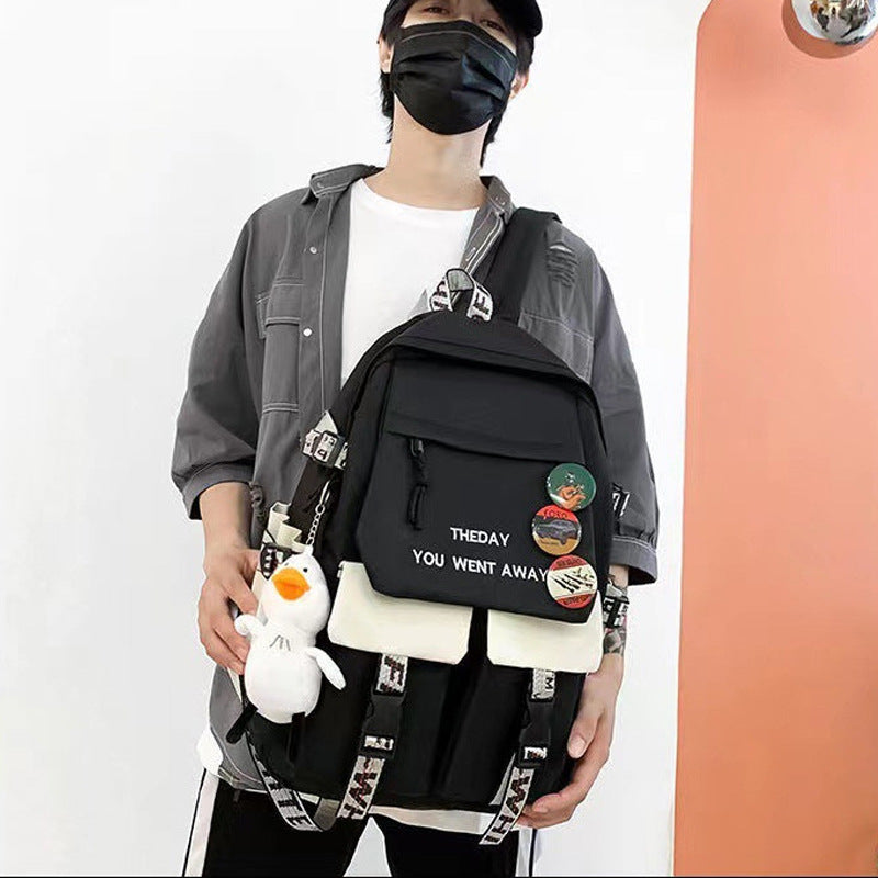 Women's & Men's Good-looking Korean Style College Junior Fashion Backpacks