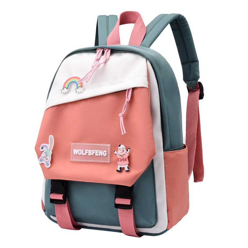 Children's Autumn Boys Senior Class Nylon Grade Kindergarten School Bags