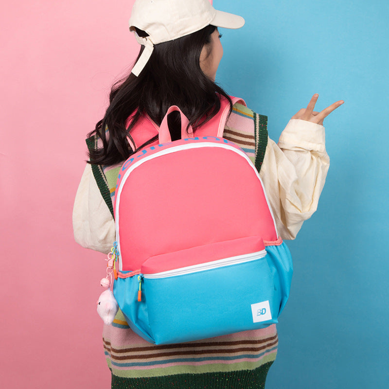 Children's Lightweight Primary Junior Large Capacity Korean Style Female College Elementary School Students' Schoolbags