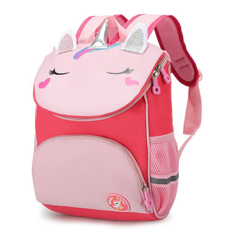 Children's Printed Cute Cartoon Boys Dinosaur Unicorn Elementary School Students' Schoolbags