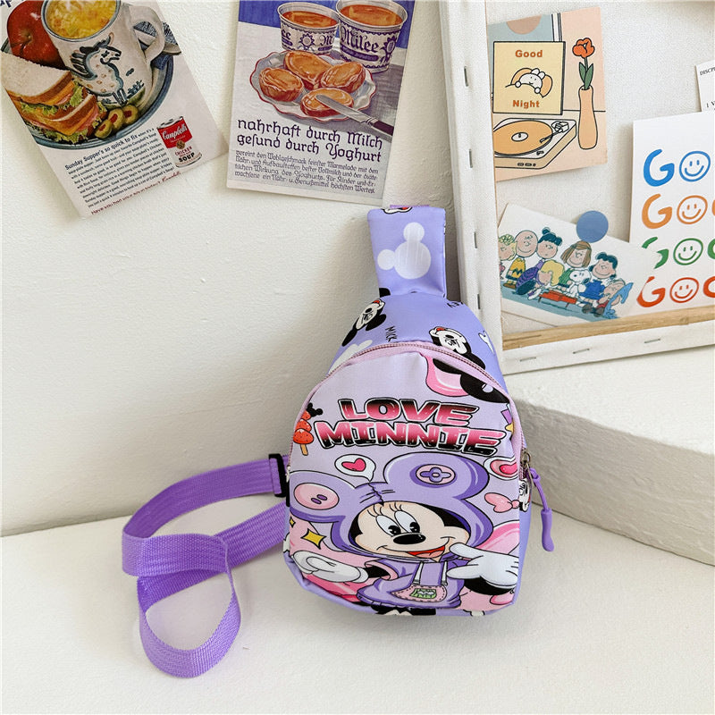 Children's Cartoon Cute Printed Anime Simple Fashion Children's Waist Packs