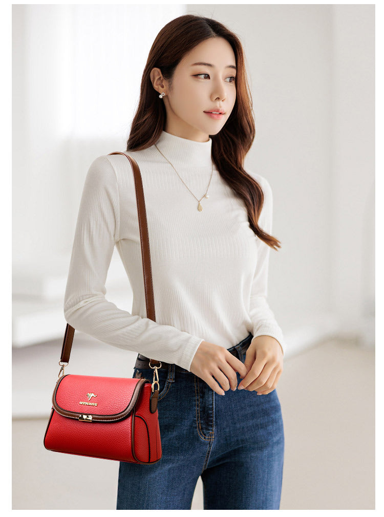 Women's Korean Style Mom Fashion Light Luxury Crossbody Bags