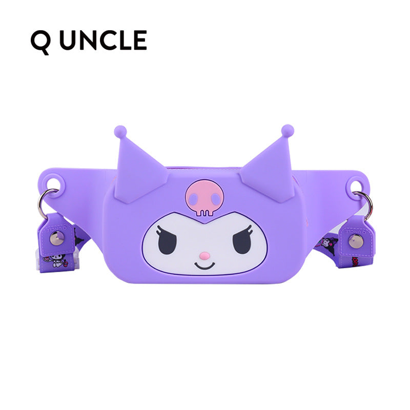 Authorized Hello Kitty Silicone Cartoon Melody Children's Waist Packs