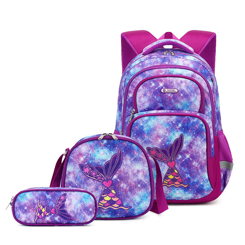 Women's & Children's & Primary To Six Levels Unicorn Elementary School Students' Schoolbags