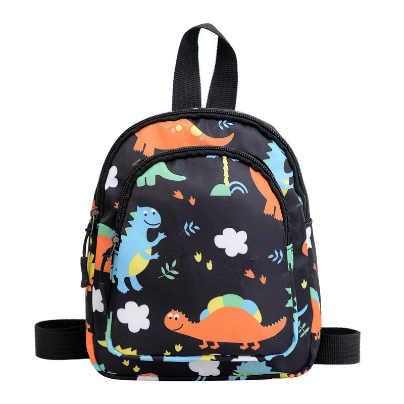 Children's Cartoon Printed Fashion Small Dinosaur Children's Backpacks