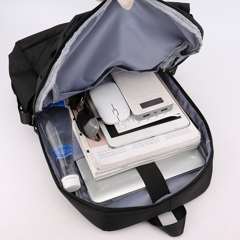 Men's Cool Business Multifunctional Computer Printable Backpacks