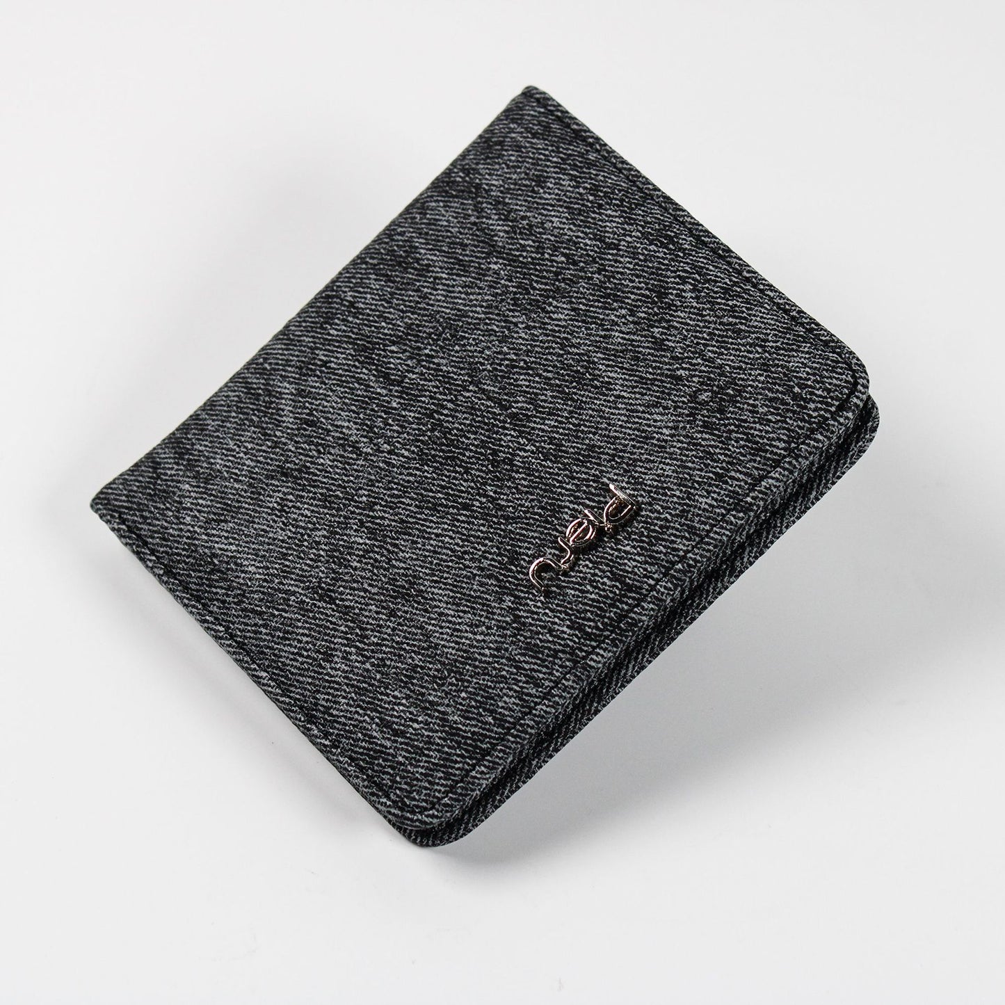 Porte-monnaie intégré à la mode avec motif denim portable