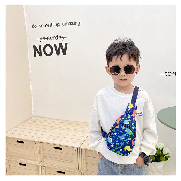 Children's Korean Cartoon Cute Fashion Printed Trend Children's Waist Packs