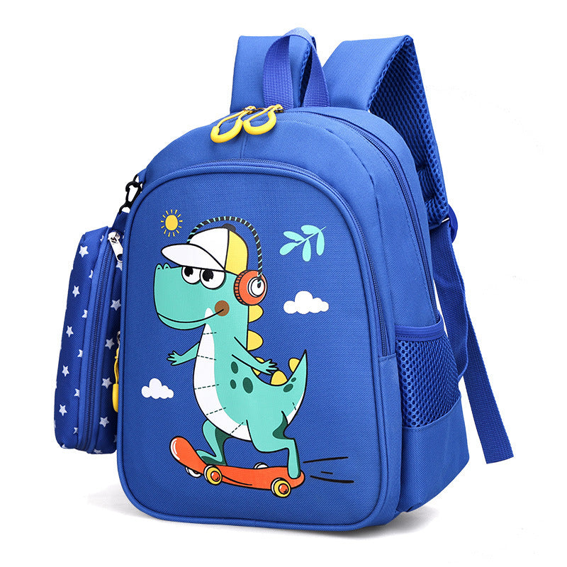 Children's Korean Oxford Cloth Boys Cute Fashionable Children's Backpacks