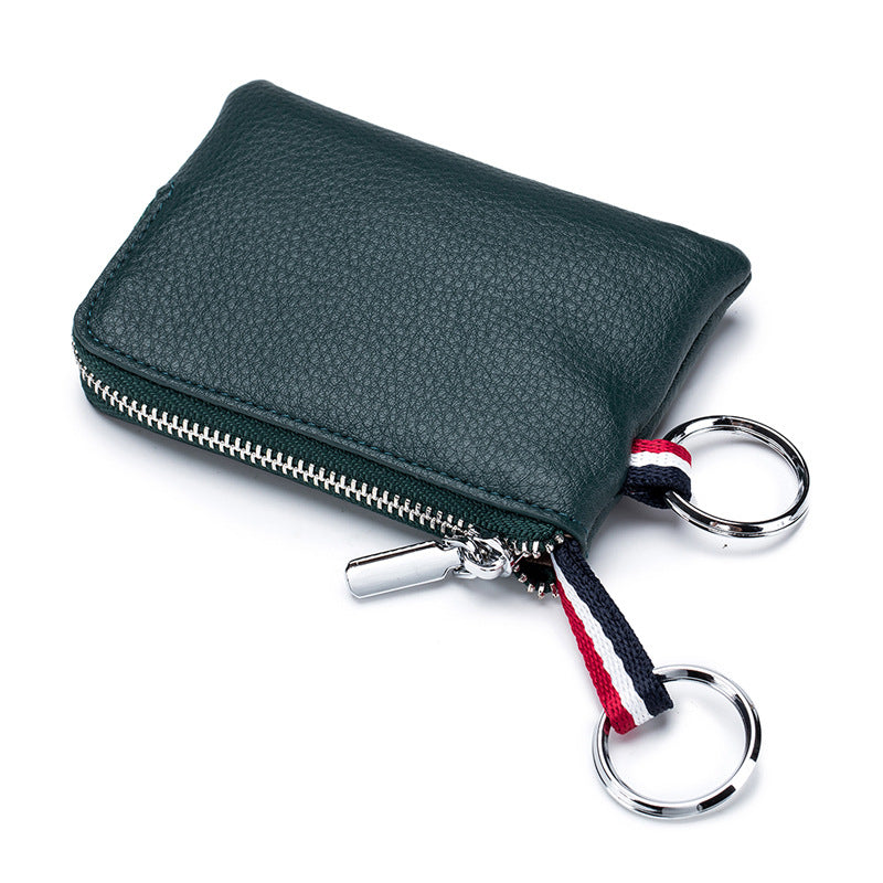 Men's Genuine Leather Mini Small Multifunctional Driving Coin Purses