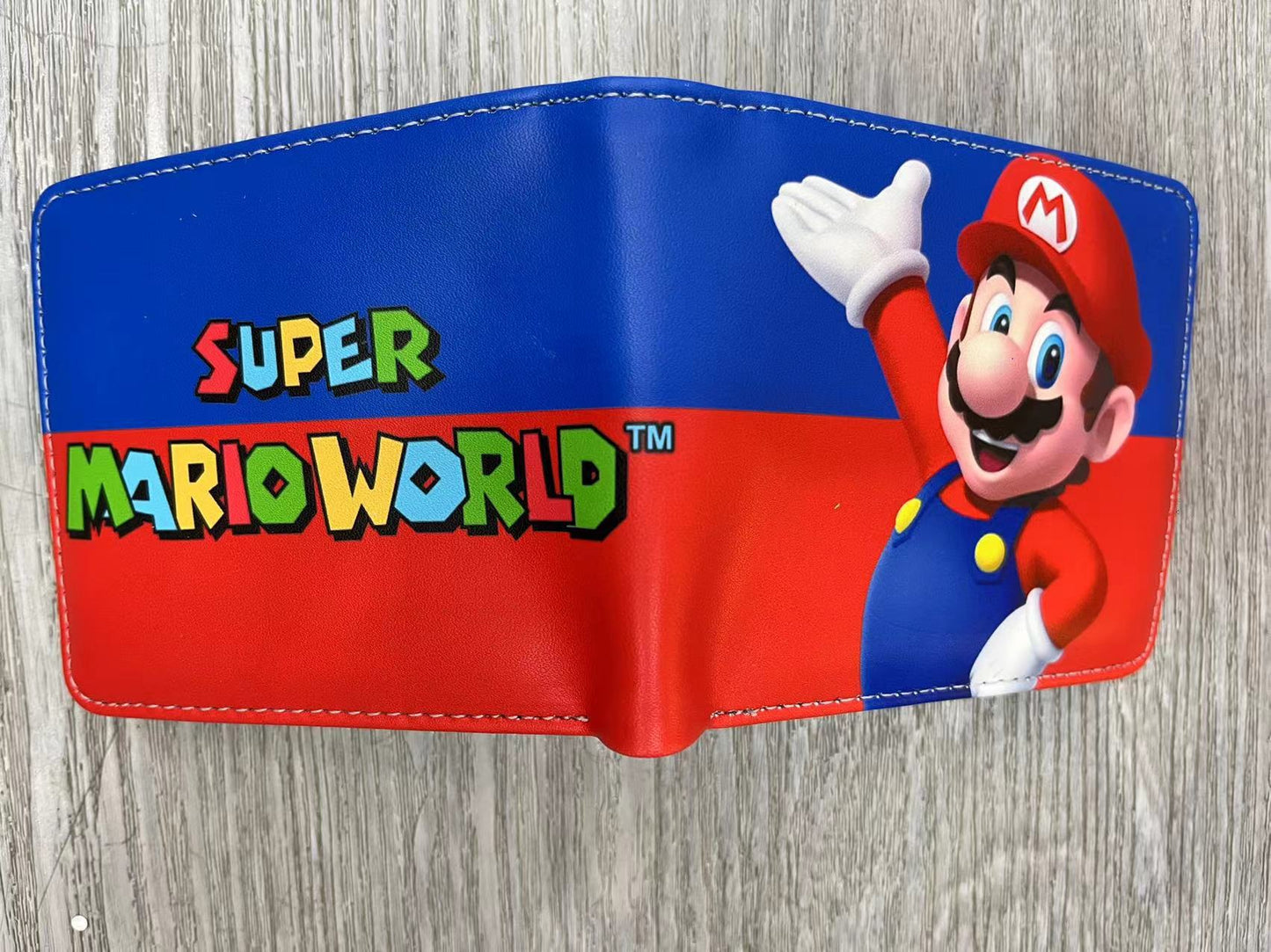 Super Mary Short Mario Unisex Leather Ladies Wallets