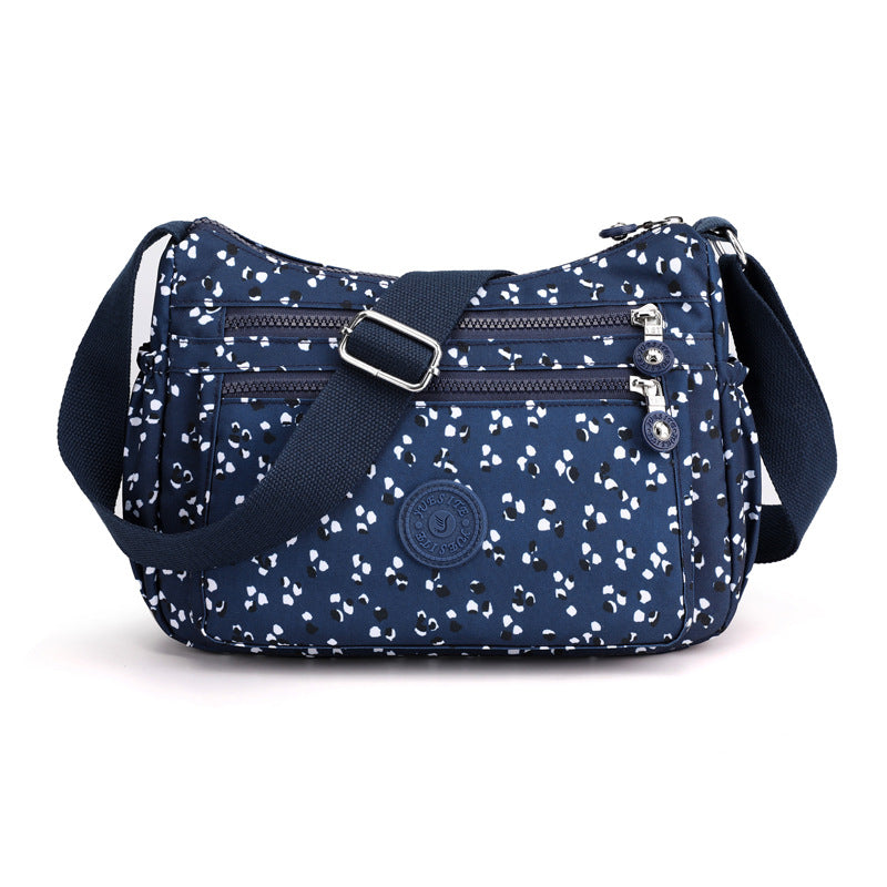 Women's Nylon Urban Simple Cloth Printed Small Shoulder Bags