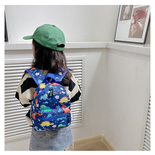 Children's Cartoon Cute Korean Style Little Dinosaur Children's Backpacks