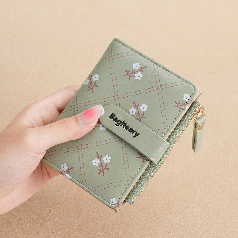 Women's Short Multiple Slots Fashion Small High-grade Ladies Wallets