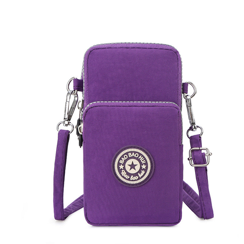 Women's Small Vertical Versatile Mini Halter Change Phone Bags