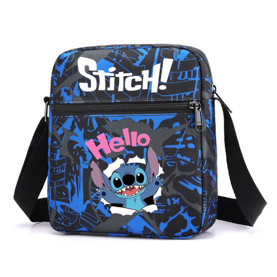 Comfortable Graceful Star Stitch Lunch Box Elementary School Students' Schoolbags