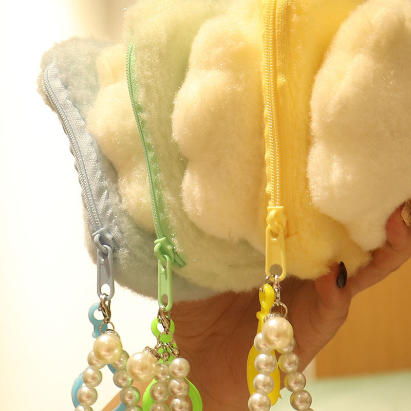 Cloud Cute Bead Necklace Lanyard Candy Color Coin Purses