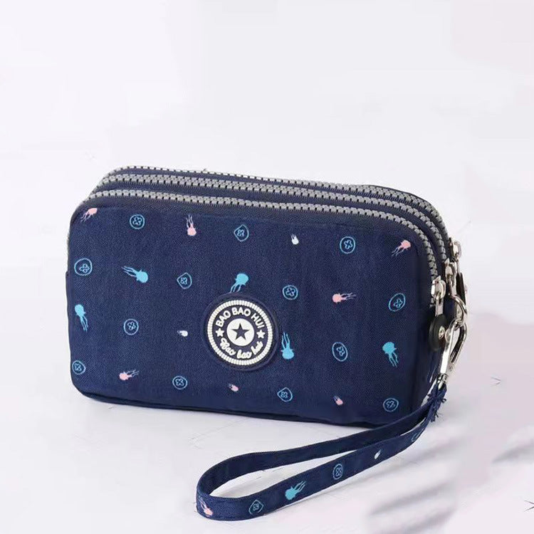 Mobile Female Large Capacity Clutch Fashion Coin Purses